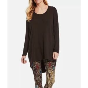 Bryn Walker Ostrich Rachele French Terry Dolman Sleeve Tunic Size Medium